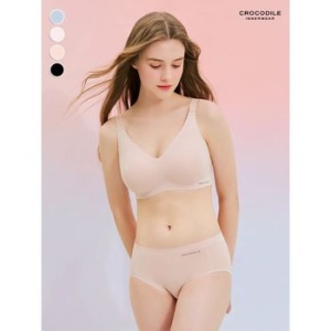 크로커다일 감탄 인견 에어쿨 스트랩 브라팬티세트