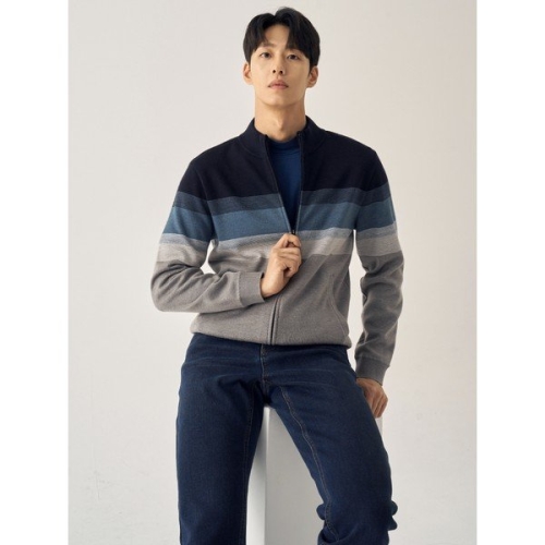 라이프로그 융본딩 풀집업 가디건 MCKTNA02_WN