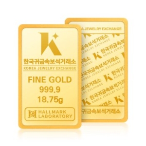 한국귀금속보석거래소  골드바 18.75g