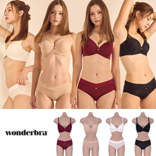 원더브라 컴피글램 브라팬티세트