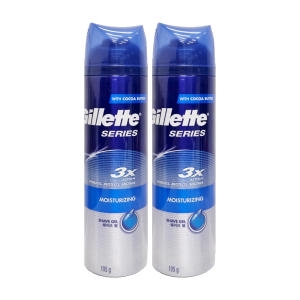 질레트  3X 모이스처라이징 쉐이빙 젤 195ml