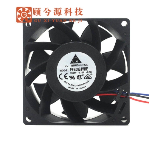 새로운 FFB0924 FFB0824 EHE VHE SHE 24V 고풍량 인버터 냉각 팬