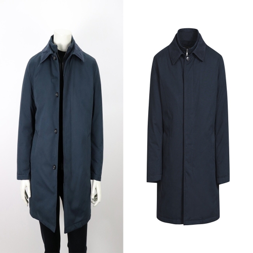 캠브리지멤버스 시그니처 리버풀 구스다운 코트 네이비 MYCDW23201NYX