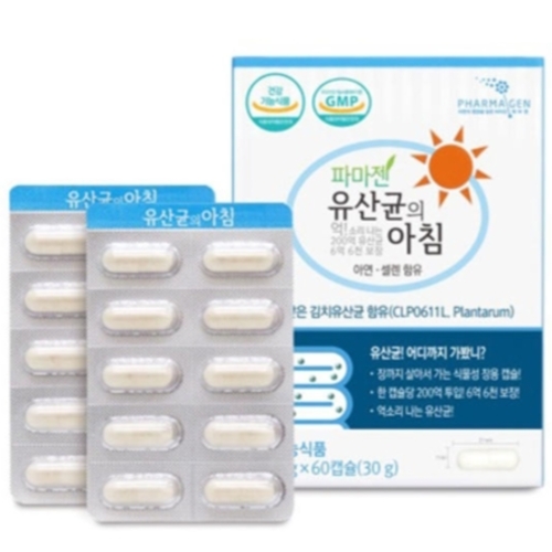  파마젠 유산균의 아침 60캡슐 [1개]