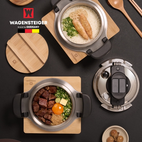 바겐슈타이거  통3중 스텐 클라프 미니압력솥