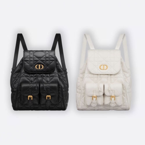 크리스찬디올 카로 미디엄 백팩 블랙 라떼 M6301UNOZ M900 M6301UNOZ M030