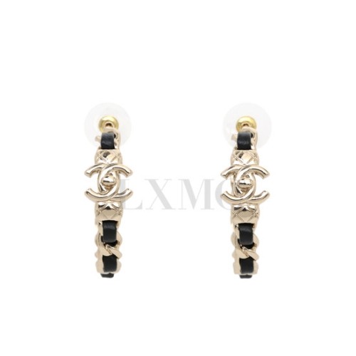 샤넬  후프 이어링 체인 링 귀걸이 헐리우드 힐즈 AB6168