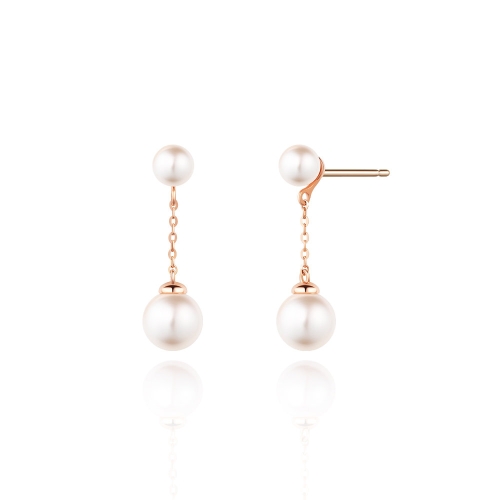 스톤헨지  14K 진주 드롭 귀걸이 SA24C80A