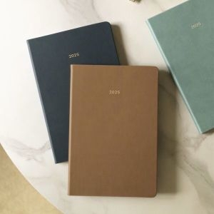페이퍼리안  2025 애티튜드 먼슬리 플래너 A5 PU 에디션