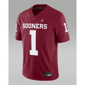 나이키  오클라호마 Sooners 맨즈 조던 드라이핏 컬리지 게임 저지 CLEVGRJJC2FOKL OKL