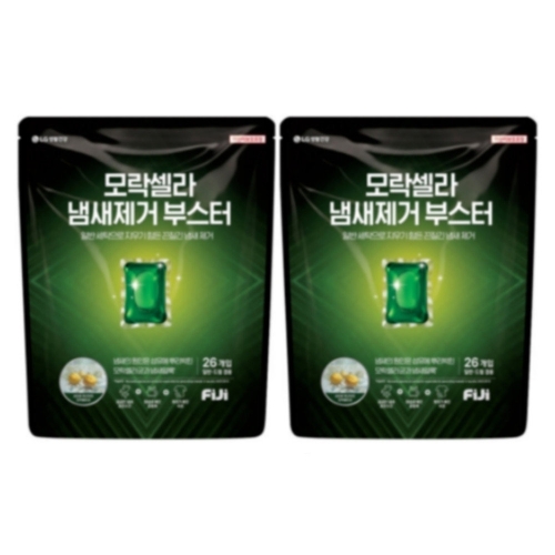 피지(FIJI) 모락셀라 냄새제거 부스터 상쾌한 허브향 26개입