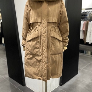 보브 여성 구스다운 사가 폭스퍼 후드 야상 점퍼 롱 패딩 7124417508