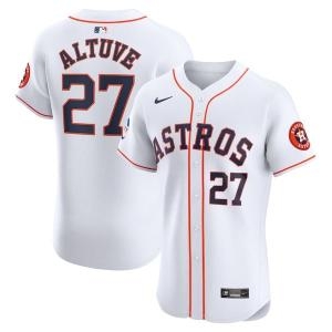나이키  1097366 MLB Jose Altuve 휴스턴 애스트로스 홈 Elite Sponsor Patch 플레이어 저