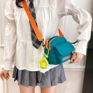 라일리 Rly 여성 4컬러 꽃키링 캔버스백 미니 크로스백 18019636