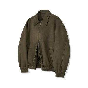 스탠다드에러 비건 스웨이드 스탠다드 블루종 스웨이드 자켓_87-STAN009