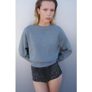 스터드 미니 쇼츠 블랙 1246629001