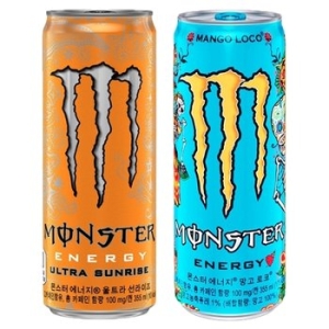 코카콜라음료 몬스터 에너지 선라이즈 + 망고 로코 355ml