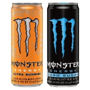 코카콜라음료 몬스터 에너지 제로 슈거 + 선라이즈 355ml
