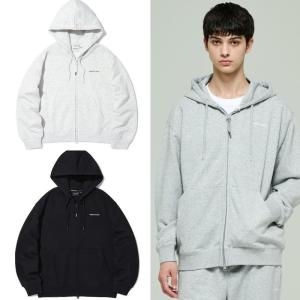 인터크루 남여 이중지퍼 무지 루즈핏 후드집업 ITY3DH31G