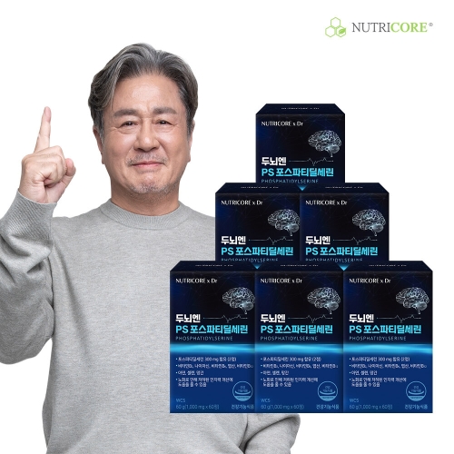 뉴트리코어 두뇌엔 PS 포스파티딜세린 1000mg 60정