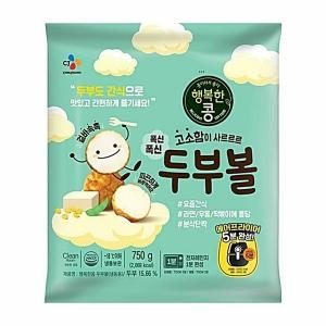 CJ제일제당 행복한콩 폭신폭신 두부볼 750g [7개]