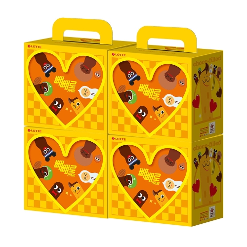 롯데제과  초코필드빼빼로 10갑 SET