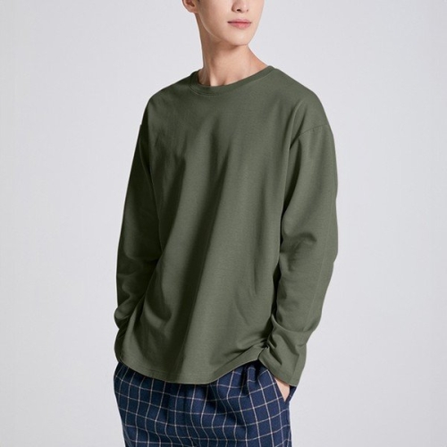 스파오 COOLTECH 프레쉬 코튼 긴팔 티셔츠 SPLOB49U19-T