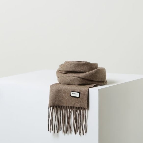 헤지스 베이지 멜란지 캐시미어 머플러_HJMU4F703I2