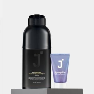 제이숲 프로페셔널 커버업 새치 염색 블랙 300ml