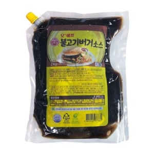 오쉐프 불고기버거소스 2kg