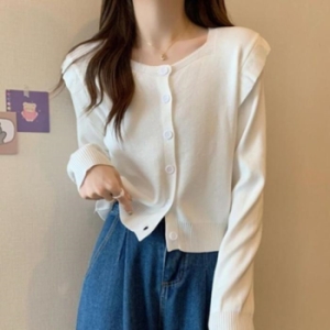 오노마 ONM 루즈핏 니트 기본 니트가디건 여성 롱 루즈가디건 숄 19309021