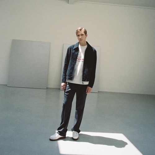 지이크 패플 파렌하이트 FAHREN 스웨이드 트러커 가죽 자켓 HG9302 NAD