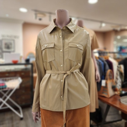 BCBG 올앤선드리 _ 에코 BL 블라우스 _ A4W9B405 71 L/BEIGE