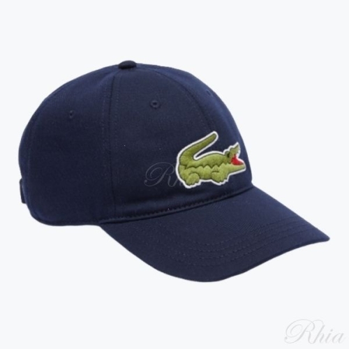 라코스테 LACOSTE 유니섹스 오가닉 코튼 트윌 캡 RK9871