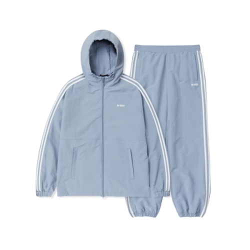 널디 NY 후디 윈드브레이커 세트 더스티블루 PNEF24JKPT0154 505689 L_S