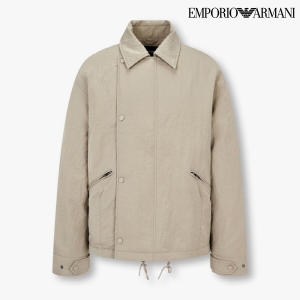 엠포리오아르마니 엠포리오 남성 더블 클로저 나일론 자켓 A514310004