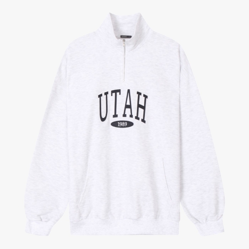 리틀브렌 유타 반지퍼 캥거루 맨투맨 LBSM249Z8