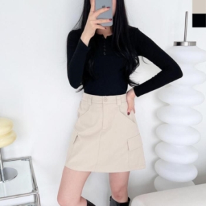 오노마 ONM 빅사이즈 스커트 미디스커트 롱치마 몸매 코디 19307211