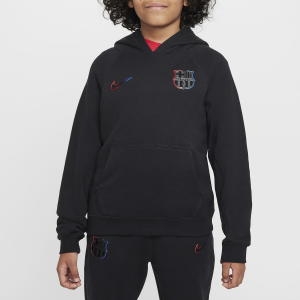 나이키  키즈 FC 바르셀로나 어웨이 풀오버 후드 티셔츠 축구 유니폼 FQ3469-010