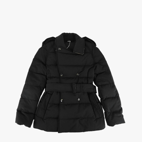 버버리 여성 블랙 샌드 나일론 퍼퍼 숏자켓 8097862