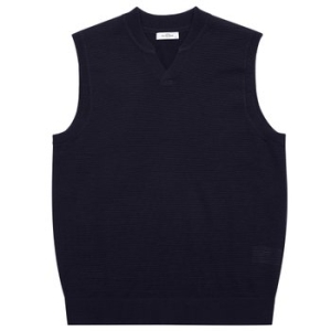 파크랜드 BY 니트 조끼 베이직 브이넥 니트 베스트 네이비 A0WP0210A301