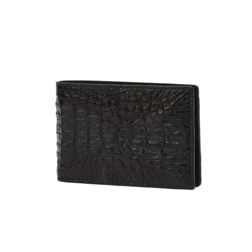 닥스 남성 단색 악어가죽 반지갑_DBWA5E713BK