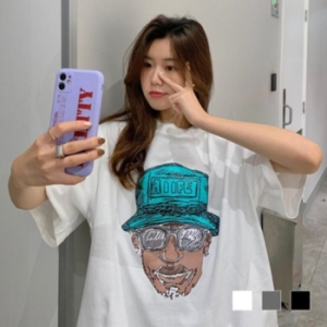 오노마 ONM 여자친구 라운드티 긴팔 빅사이즈 매력적인 캐쥬얼 19306425