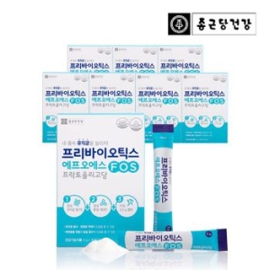 종근당건강 프리바이오틱스 에프오에스 FOS 프락토올리고당 5g 30포