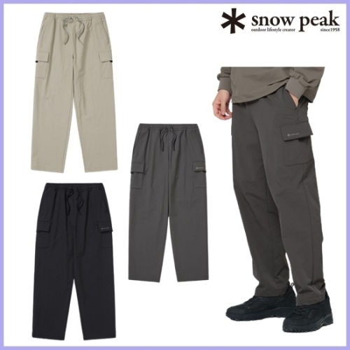 스노우피크 24/FW 라고 약기모 카고 스트레이트 팬츠 S24WUTPT36