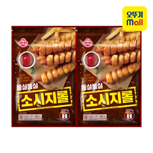 오뚜기  통실통실 소시지롤 660g