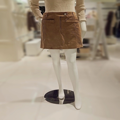 온앤온 코듀로이 H라인 미니 스커트 NJW4WS905