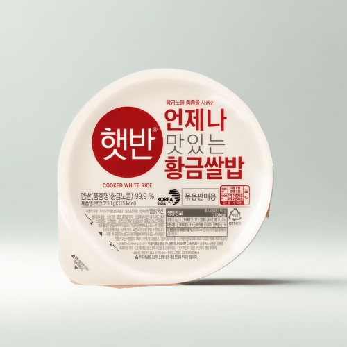 CJ제일제당  햇반 황금쌀밥 210g