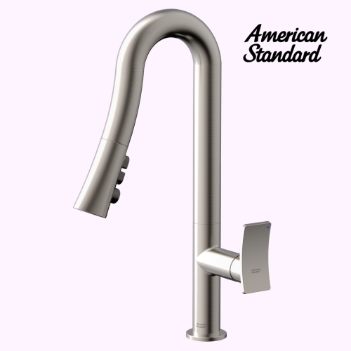 아메리칸스탠다드  유타C 4기능 주방수전 샤틴 헤어라인 FD1814