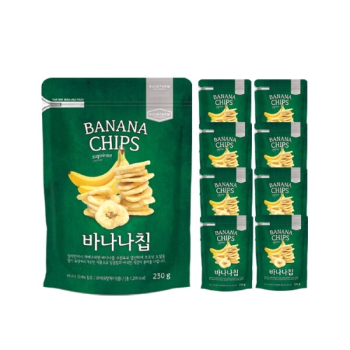 리치팜너트  바나나칩 230g
